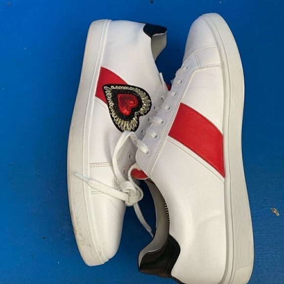 ALDO Hearts SNEAKERS Preowned 12 - Picture 7 of 8